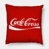 Cyclocross Cycling Cyclist Bicycle Lover Throw Pillow Official Cycling Merch