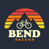 Bend Oregon Mountain Biking Bend Mtb Trails Retro Tapestry Official Cycling Merch