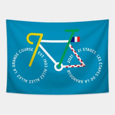 Tour De France 2021 Tapestry Official Cycling Merch