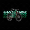 Green Santa Cruz Bike Tapestry Official Cycling Merch