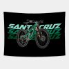 Green Santa Cruz Bike Tapestry Official Cycling Merch