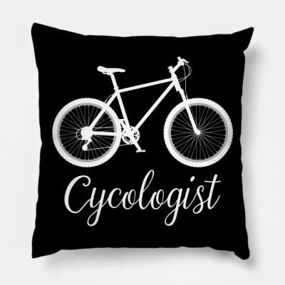 Cycologist 1 Throw Pillow Official Cycling Merch