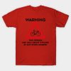 Cycling Design Warning This Person May Talk About  T-Shirt Official Cycling Merch