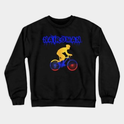 Nairoman In France Colombian Cycling Crewneck Sweatshirt Official Cycling Merch