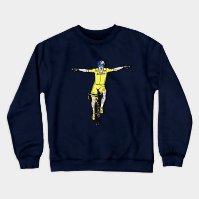 Wout Van Aert Tour De France 2022 Stage 4 Victory Crewneck Sweatshirt Official Cycling Merch