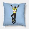 Tadej Pogacar Tour De France 2022 Yellow Jersey Throw Pillow Official Cycling Merch