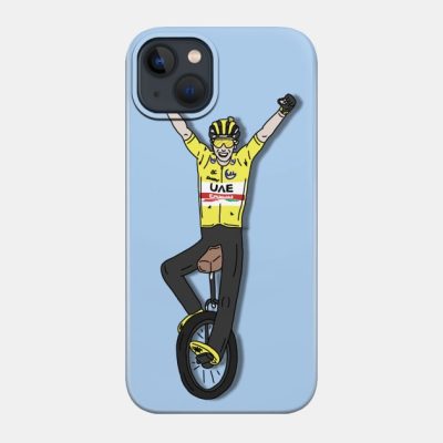 Tadej Pogacar Tour De France 2022 Yellow Jersey Phone Case Official Cycling Merch