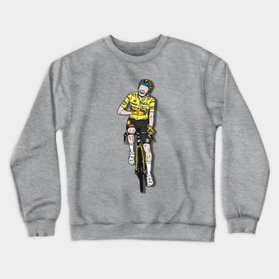 Jonas Vingegaard Champion Tour De France 2022 Yell Crewneck Sweatshirt Official Cycling Merch