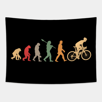 Cycling Evolution Vintage Tapestry Official Cycling Merch