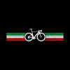 Cycling Italy Road Bike Racing Italian Flag Cyclis Throw Pillow Official Cycling Merch