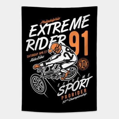 Extreme Rider Tapestry Official Cycling Merch