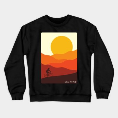 Beat The Hills For The Hill Climber The Cyclist Th Crewneck Sweatshirt Official Cycling Merch