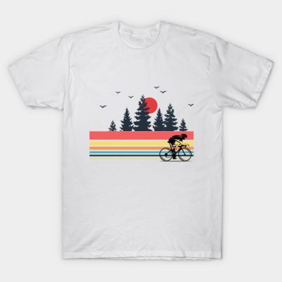 Vintage Retro Bicycle Cycling Mountain Bike Outdoo T-Shirt Official Cycling Merch