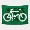 One Less Car 2 Tapestry Official Cycling Merch