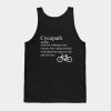 Funny Cycling Cycopath Noun Tank Top Official Cycling Merch