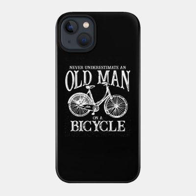 Bicycle Old Man Cycling Phone Case Official Cycling Merch