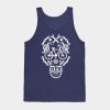 Funny Bicycle Cycling Skull Humor Graphic Tank Top Official Cycling Merch