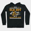 Never Underestimate An Old Guy On Mountain Bike Hoodie Official Cycling Merch