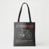 cycopath funny cycling for cyclists and bikers tote bag r58c847c8084b4022b0ef4eca89c10ee2 6kcf1 1000 - Cycling Gifts