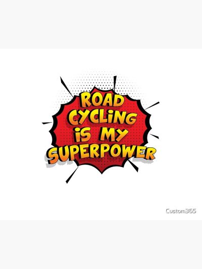 Road Cycling Is My Superpower Funny Design Road Cycling Gift Tapestry Official Cycling Merch