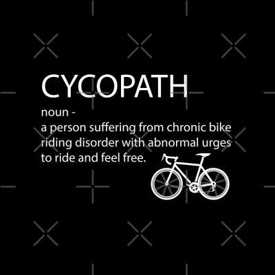 Cyclist Cycling Cycopath Tote Bag Official Cycling Merch