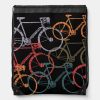 graphic bikes bicycle cycling black drawstring bag rcca3ce9c6f134cb58d8685ed734579c5 zffcx 1000 - Cycling Gifts