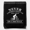 never underestimate an old man on a bicycle drawstring bag r2987d9cd3d0641ddb2143c2f55611012 zffcx 1000 - Cycling Gifts