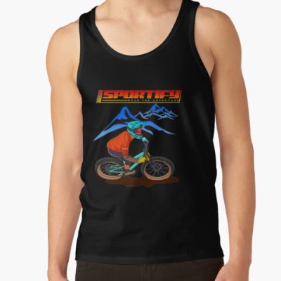 Mountain Bike Cartoon Tank Top Official Cycling Merch