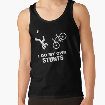 I Do My Own Stunts Cycling - Funny Bike Tank Top Official Cycling Merch