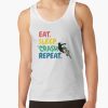 Eat Sleep Crash Repeat Tank Top Official Cycling Merch