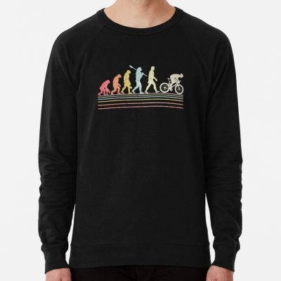 Evolution Of Man Cycling Sweatshirt Official Cycling Merch