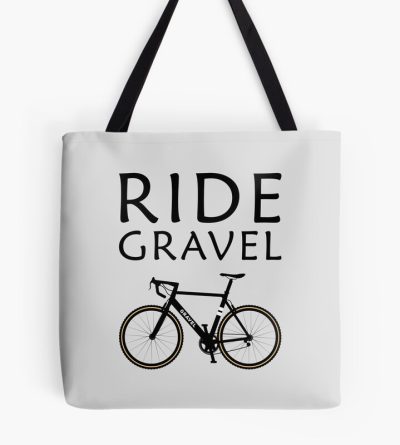 Ride Gravel Bike Cyclocross Bicycle And Bikepacking For Cyclists Tote Bag Official Cycling Merch