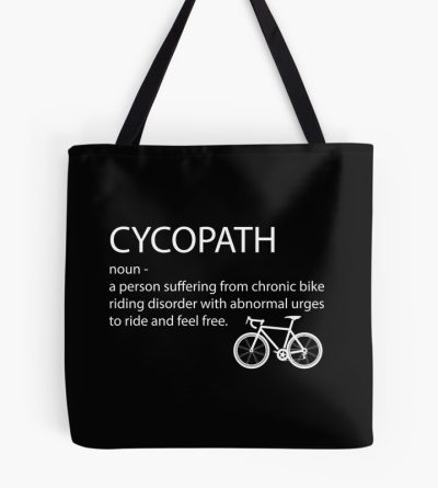 Cyclist Cycling Cycopath Tote Bag Official Cycling Merch