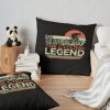 Dad The Man The Cycling Legend Throw Pillow Official Cycling Merch