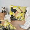 France Yellow Jersey Throw Pillow Official Cycling Merch