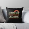 Dad The Man The Cycling Legend Throw Pillow Official Cycling Merch