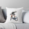 Mathieu Van Der Poel Throw Pillow Official Cycling Merch