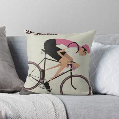 Throw Pillow Official Cycling Merch