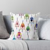 The Peloton – Cyclists Throw Pillow Official Cycling Merch