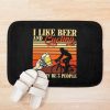 Like Beer And Cycling Bath Mat Official Cycling Merch