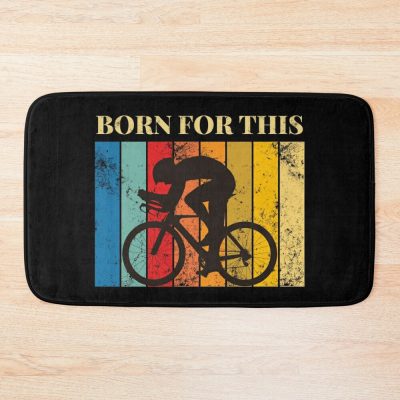 Born For This. Cycling. Bath Mat Official Cycling Merch