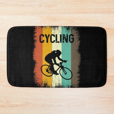 Vintage Retro Cycling Bath Mat Official Cycling Merch