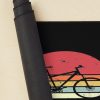 Cycling Retro Style - Cyclist Mouse Pad Official Cycling Merch