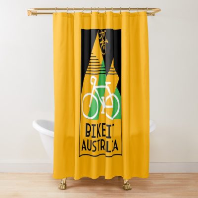 Cycling In Australia Shower Curtain Official Cycling Merch