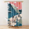 Cycling Race Vintage Art Shower Curtain Official Cycling Merch