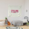 Cycling Girl Tapestry Official Cycling Merch