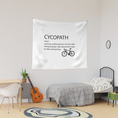 Cyclist Cycling Cycopath Tapestry Official Cycling Merch