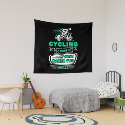 Cycling - Do More Of Cycling Tapestry Official Cycling Merch