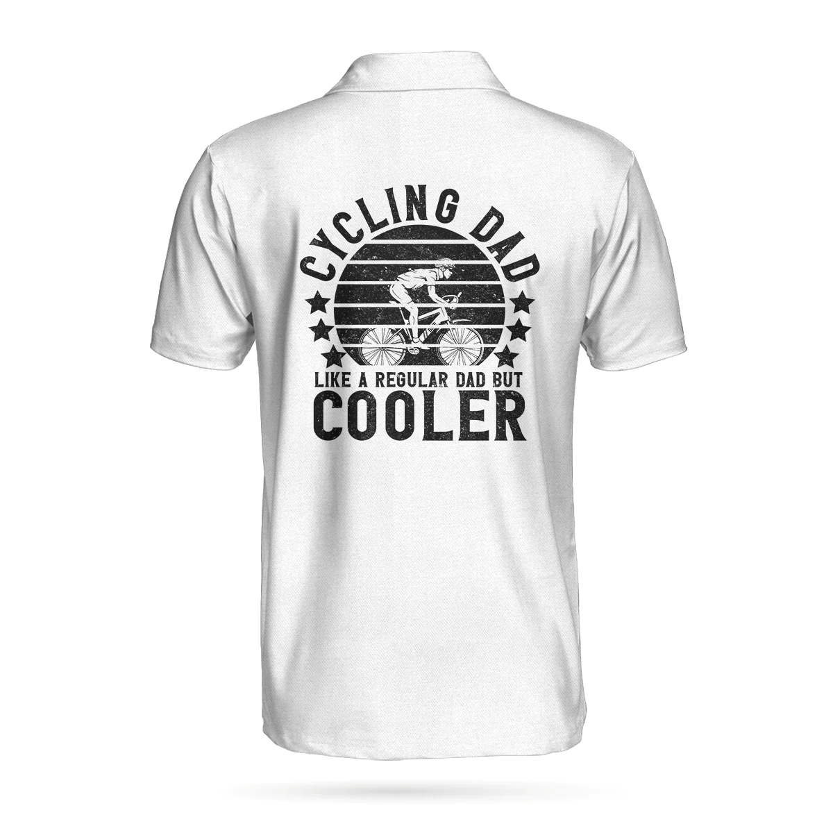 Cycling Dad Like A Regular Dad But Cooler EZ16 0104 Custom Polo Shirt - Cycling Gifts