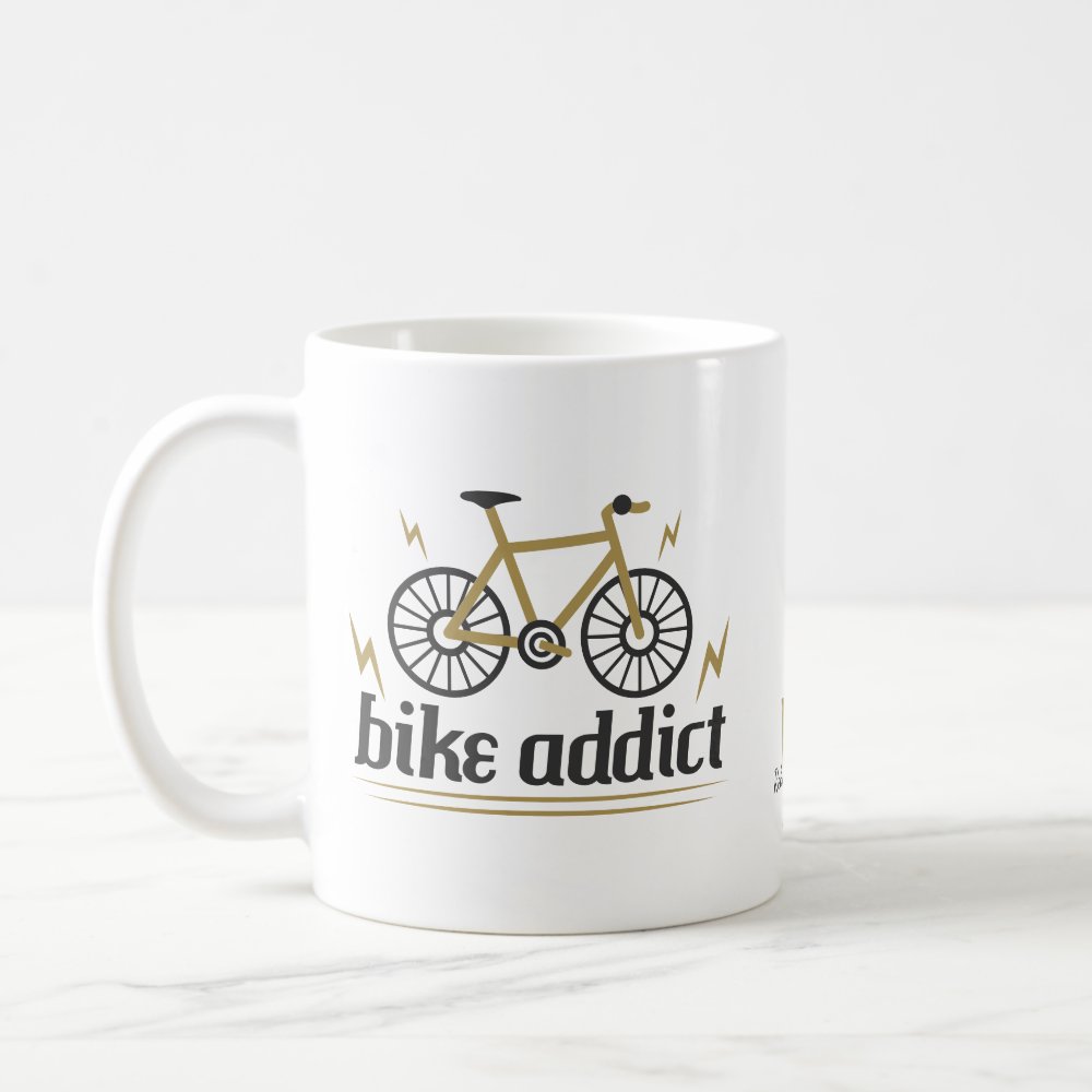 personalized cycling bike cyclist bicycle coffee mug - Cycling Gifts